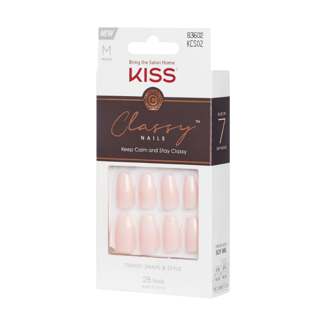 Uñas Postizas Coffin Rosas - Cozy Meets Cute