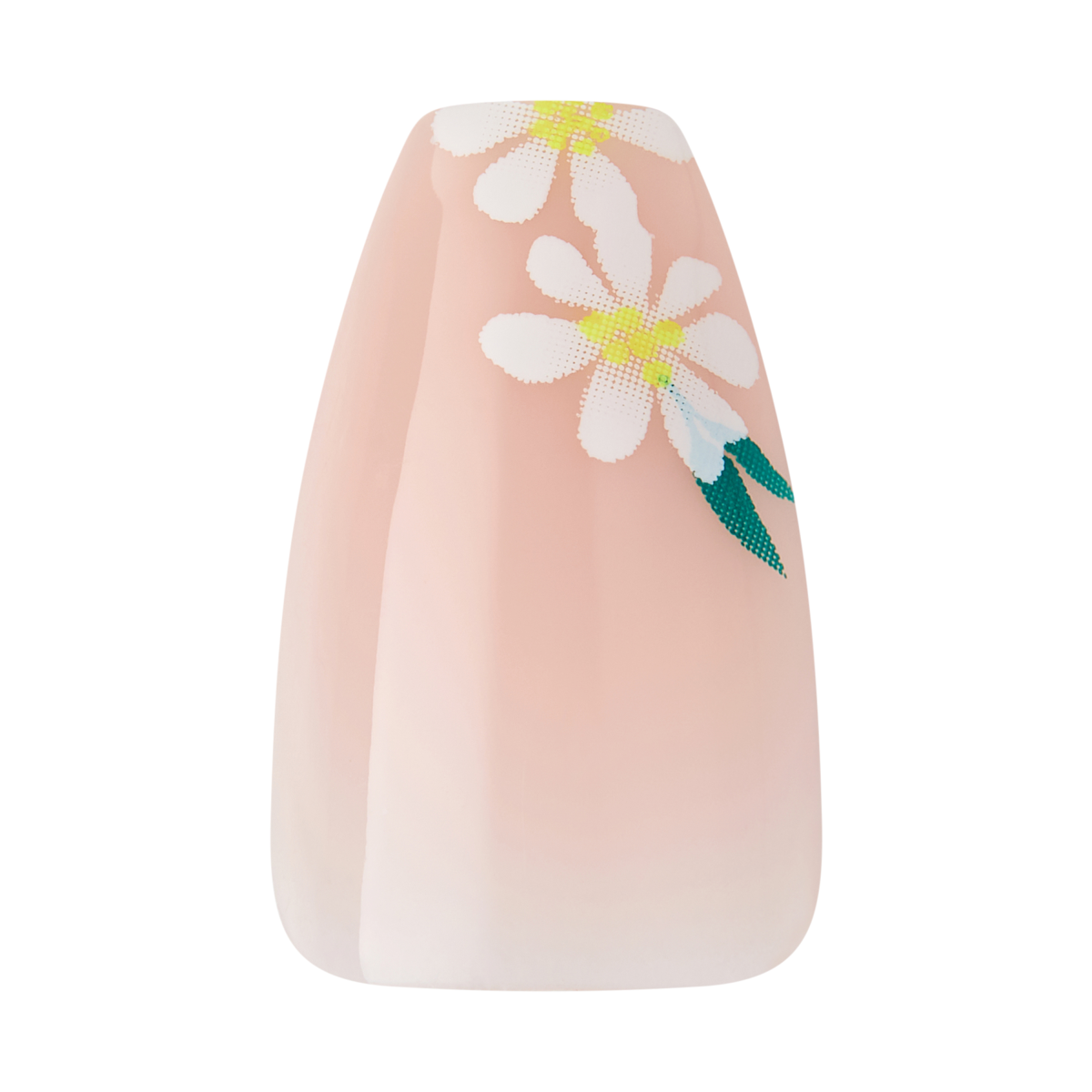 KISS Voguish Fantasy Uñas Coffin Floral - 4 Wheel Drive