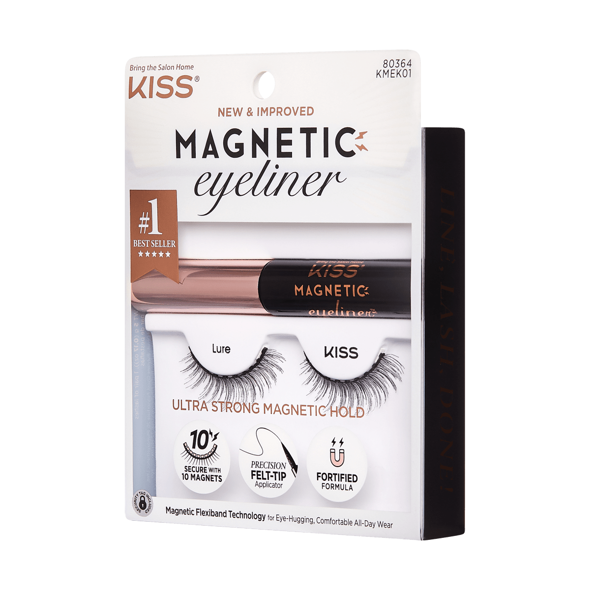 KISS Magnetic Eyeliner & Lashes - Lure