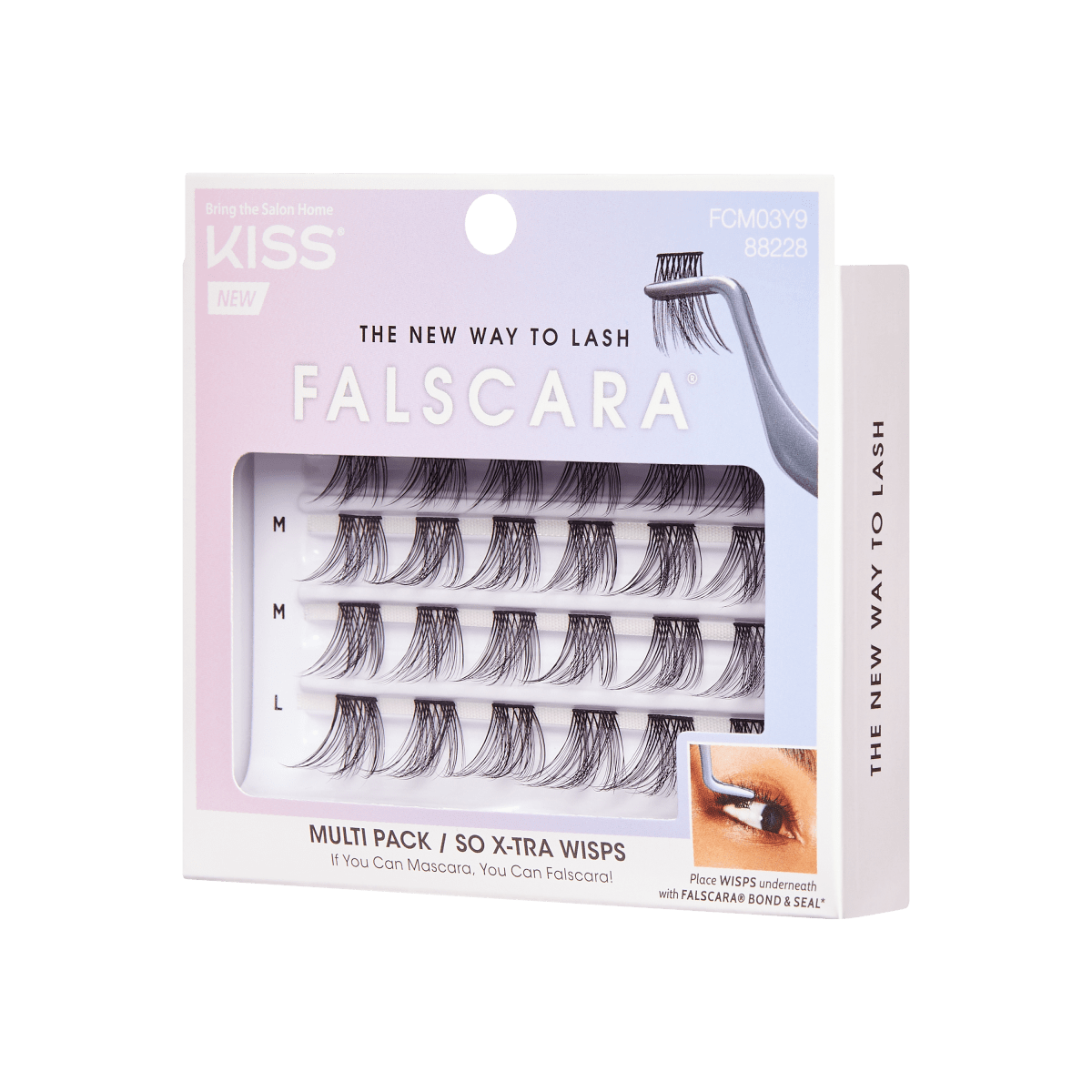 Multi Pack 24 Clusters Pestañas Postizas Largas– So X-tra Wisps