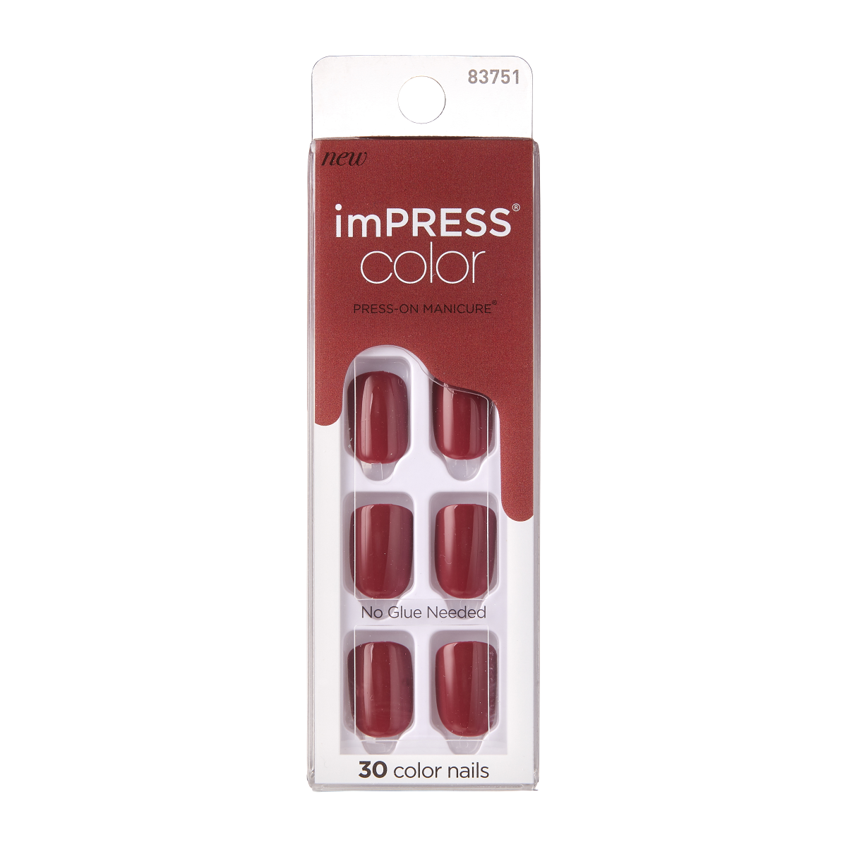imPRESS Color Espress(y)ourself - Uñas Press-On Rojo Elegante