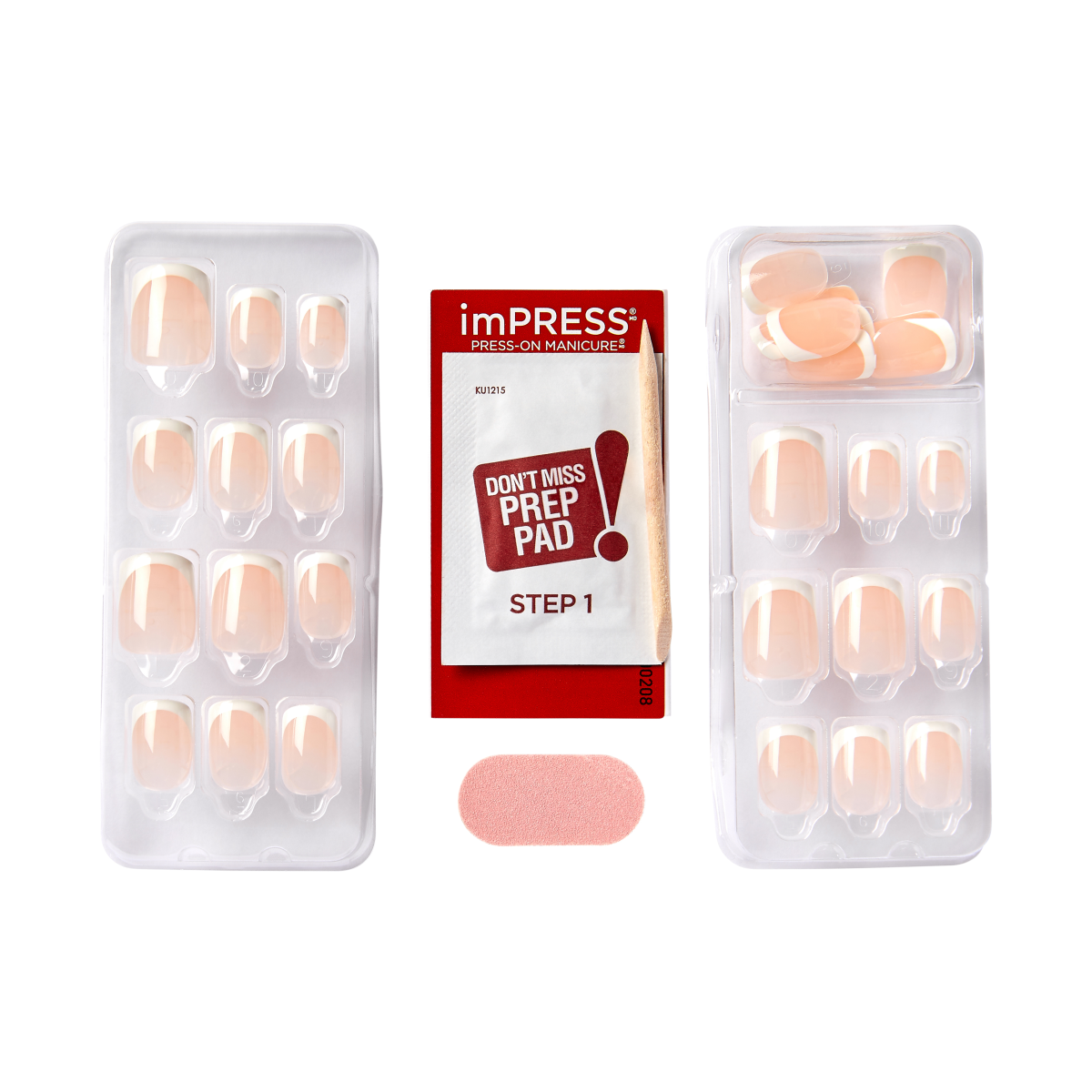 Uñas imPRESS Estilo Francés Press-On - Model