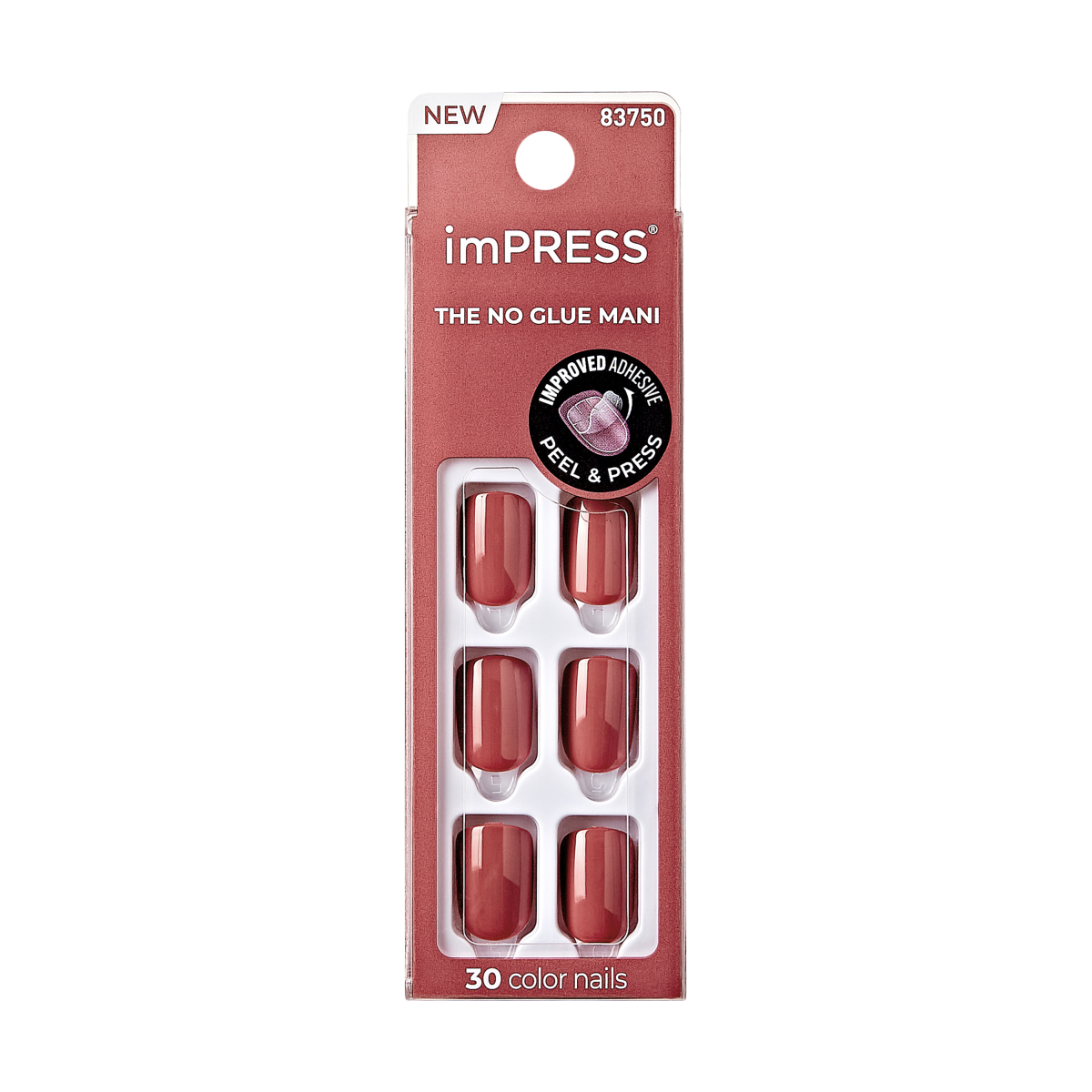Uñas imPRESS Color Press-On Manicure - Platonic Pink