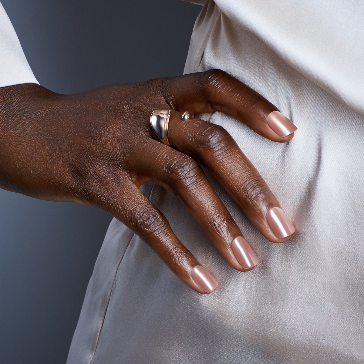 Uñas colorFX by imPRESS Press-On Nude Brilloso - Last Call