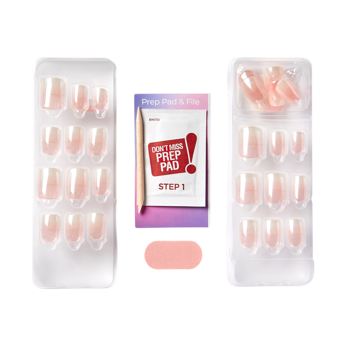 Uñas colorFX by imPRESS Press-On Rosas Brillantes - Connection