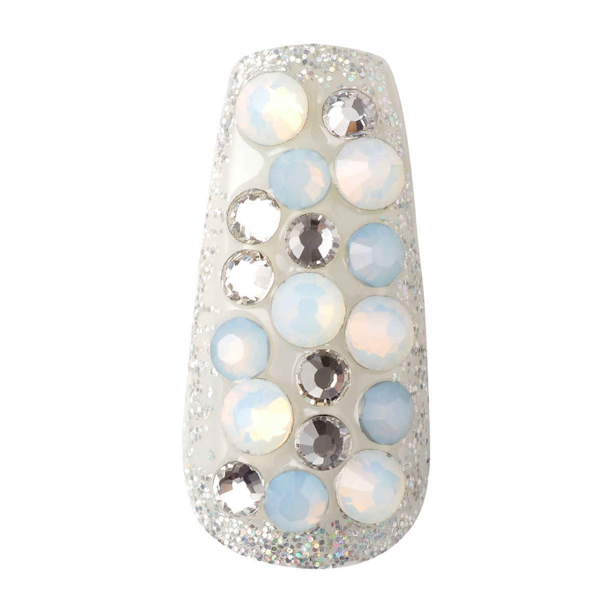 Uñas Masterpiece One-of-a-Kind Luxe Mani Azul con Glitter - No.1