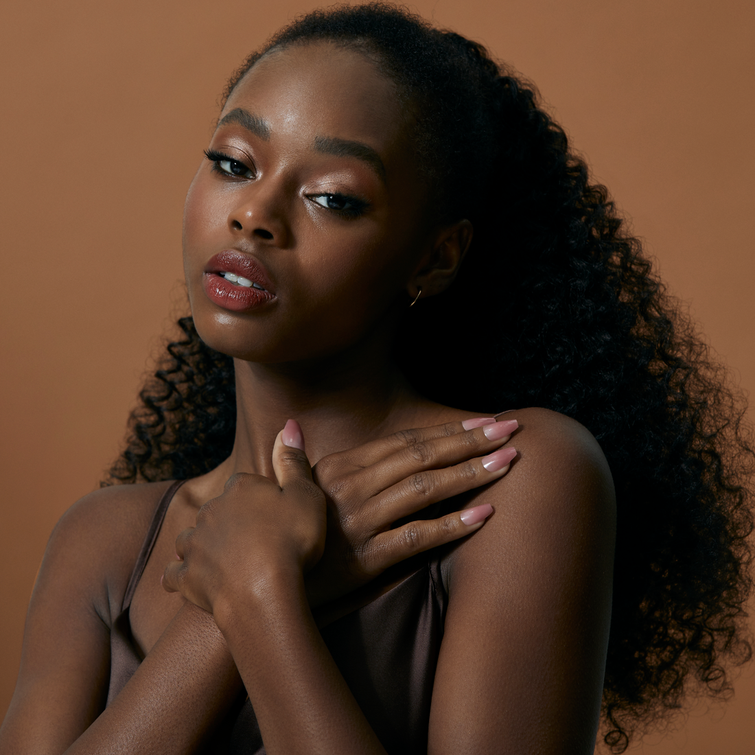 Uñas Postizas Bare But Better Coffin - Nude Nude