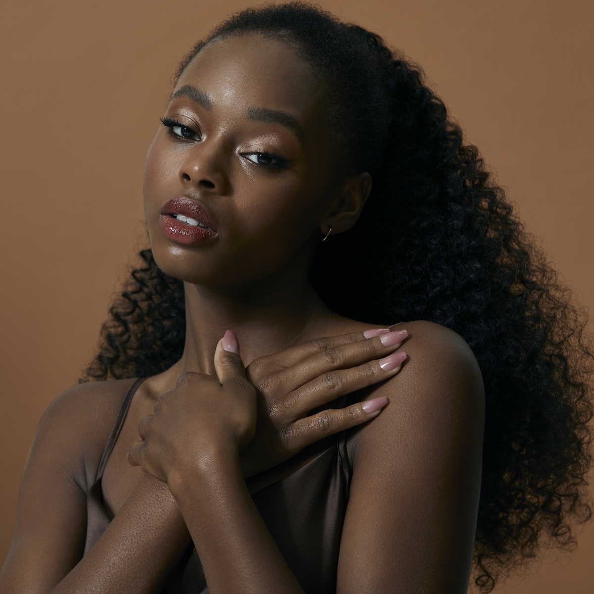 Uñas Postizas Bare But Better Coffin - Nude Nude