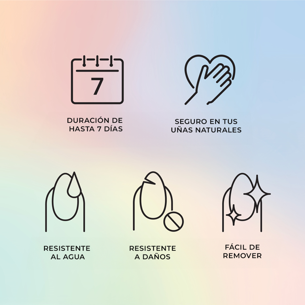 KISS Voguish Fantasy Uñas Coffin Floral - 4 Wheel Drive