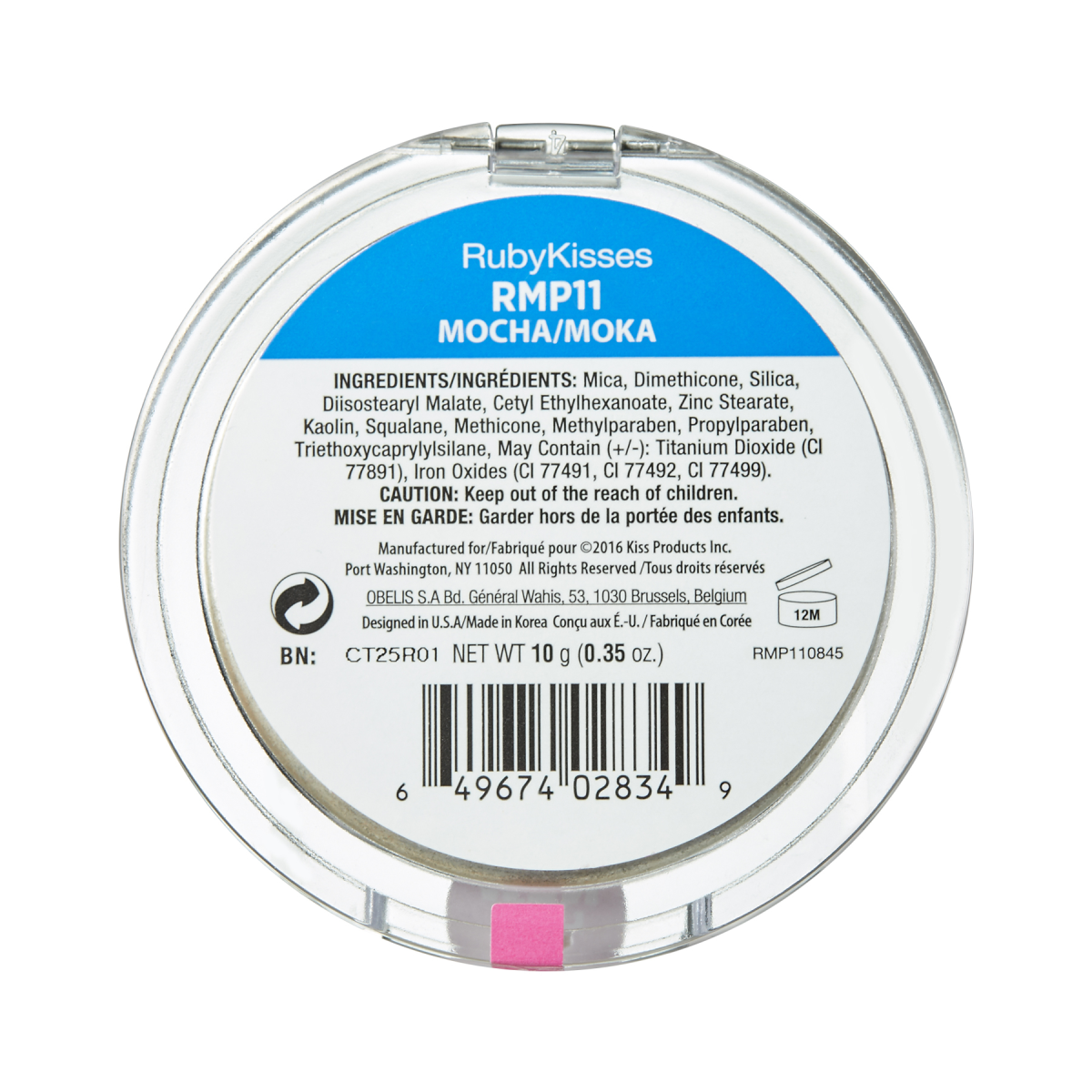 Ruby Kisses 110% MINERAL POWDER- MOCHA