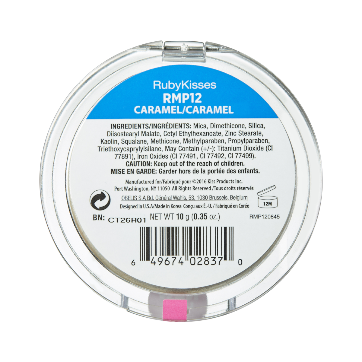 Ruby Kisses 110% MINERAL POWDER- CARAMEL