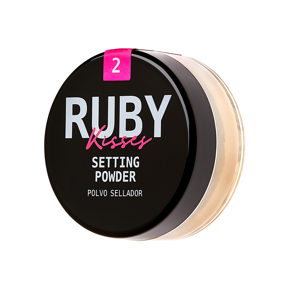 Ruby Kisses "Fix&Forget"Setting Powder Banana