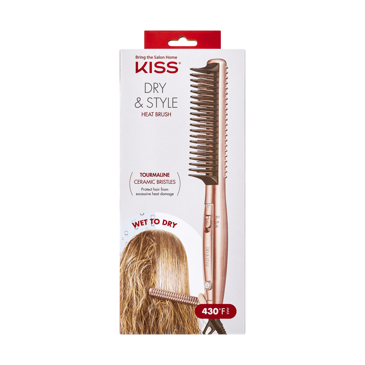 KISS Dry & Style Heat Brush
