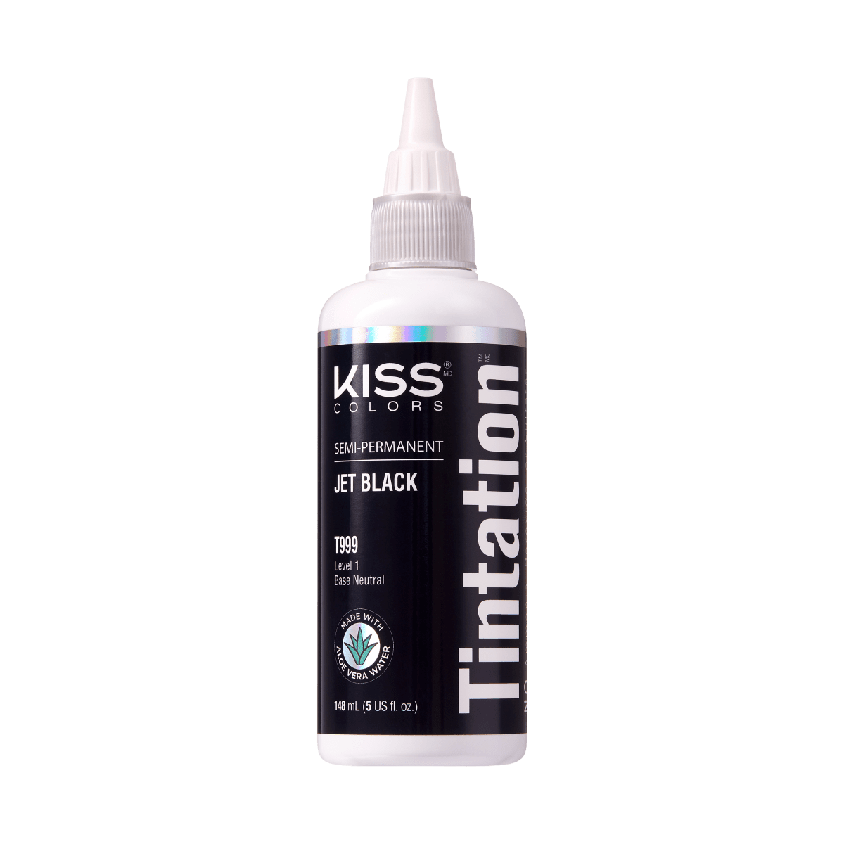 KISS Colors & Care Tintation Semi-Permanent Color - Jet Black