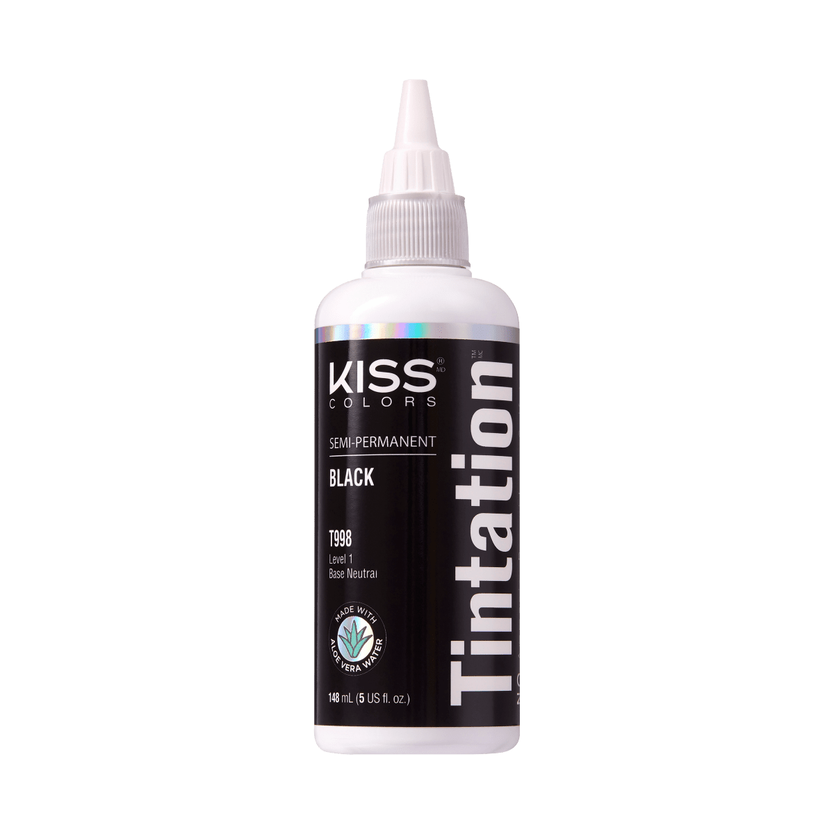 KISS Colors & Care Tintation Semi-Permanent Color - Black