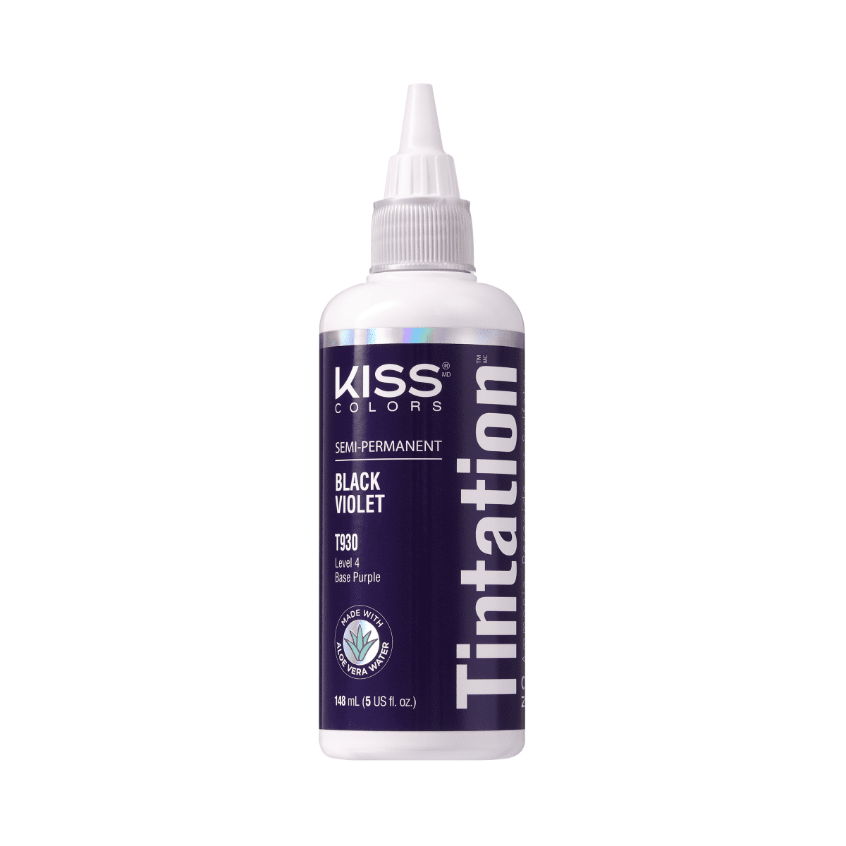 KISS Colors & Care Tintation Semi-Permanent Black Violet