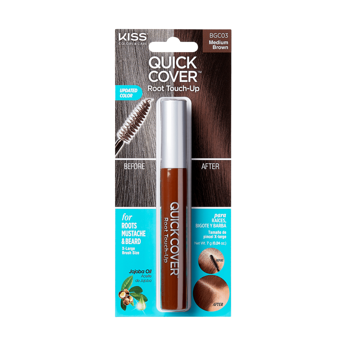Temp Brush-In - Medium Brown