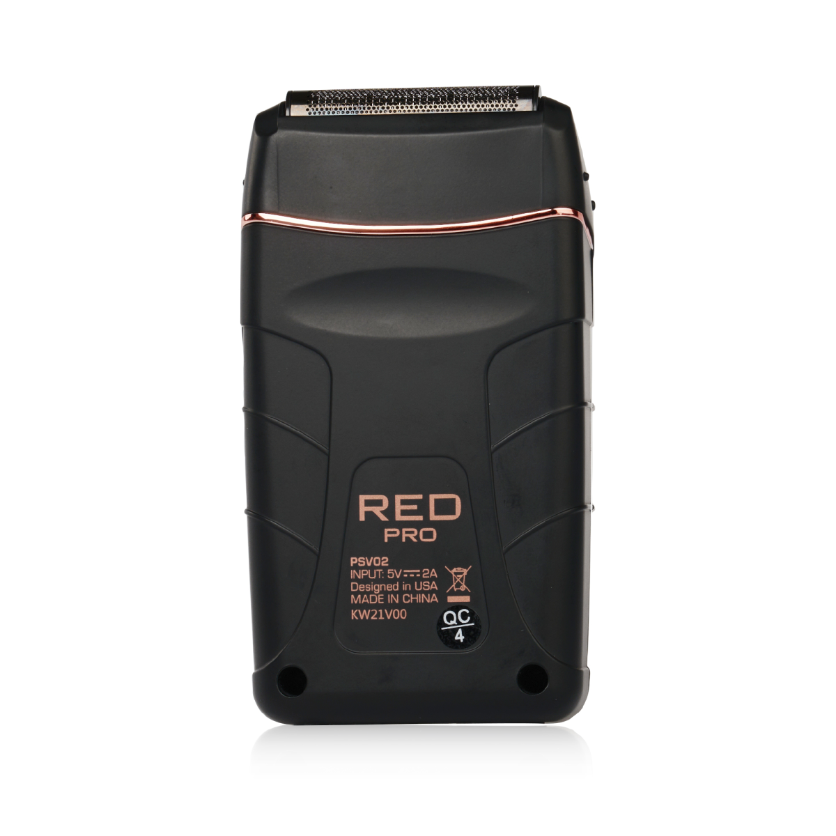 RED PRO by KISS Shaver Inalámbrica Profesional – Negro Matte