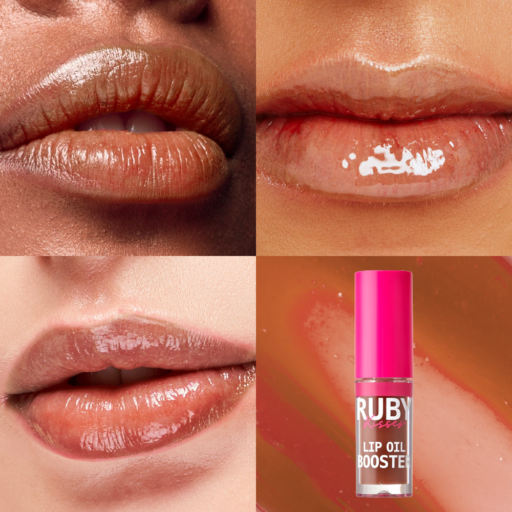 Ruby Kisses Lip Oil Booster - Honey Waffles