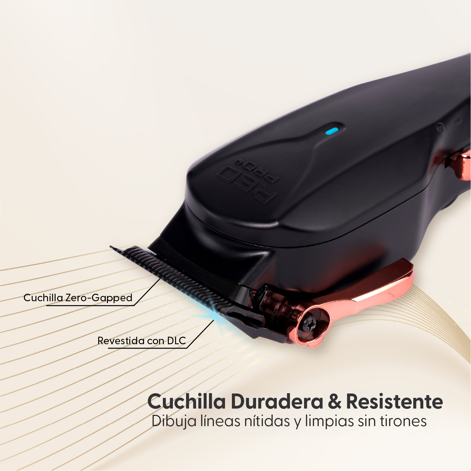 RED PRO by KISS Clipper Inalámbrica Profesional – Negro Matte