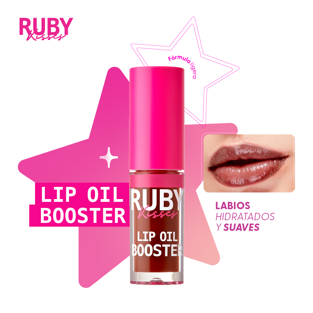 Ruby Kisses Lip Oil Booster - Chocolate