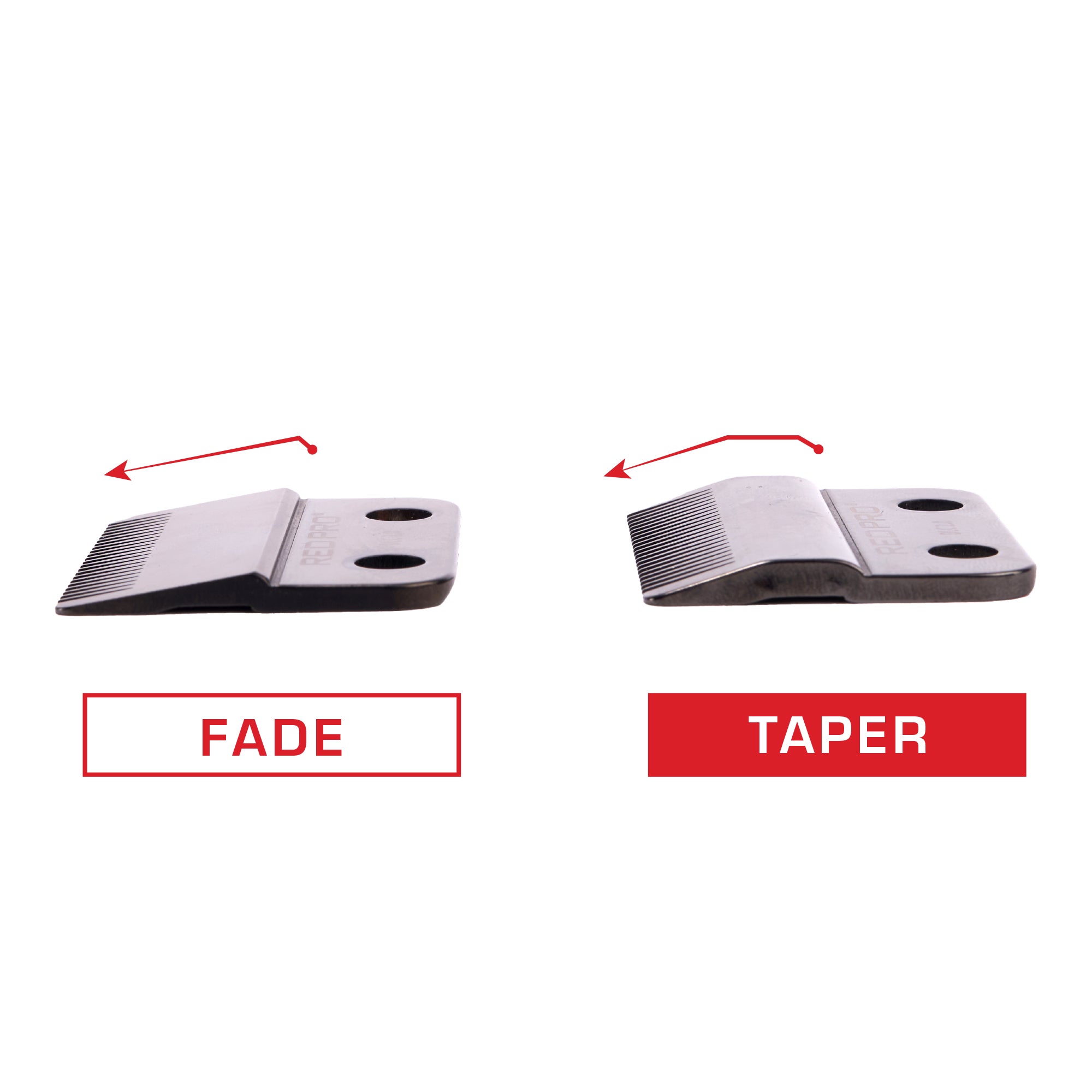 RED PRO by KISS Kit de Repuesto de Cuchillas Taper Black para Cortadora Inalámbrica