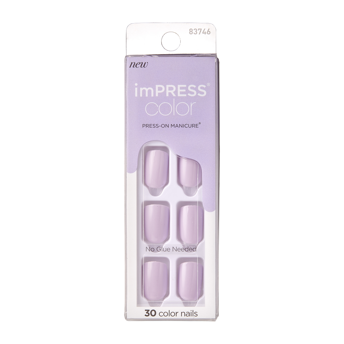 imPRESS Color Press-On Manicure - Picture Purplect