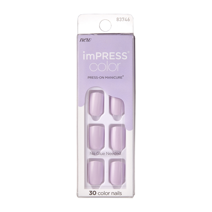 imPRESS Color Press-On Manicure - Picture Purplect