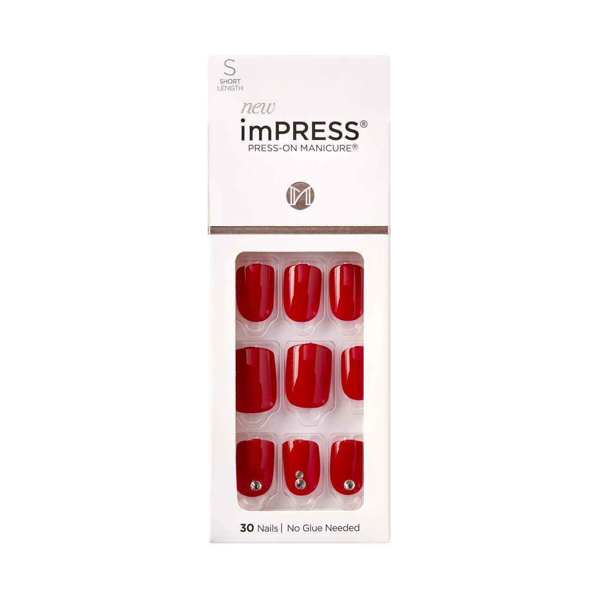 Uñas imPRESS Press-On Rojas - Kill Heels