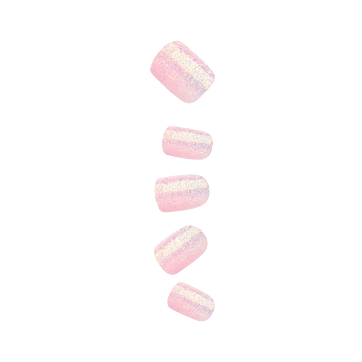 Uñas colorFX by imPRESS Press-On Rosa Claro Glitter - Pop Star