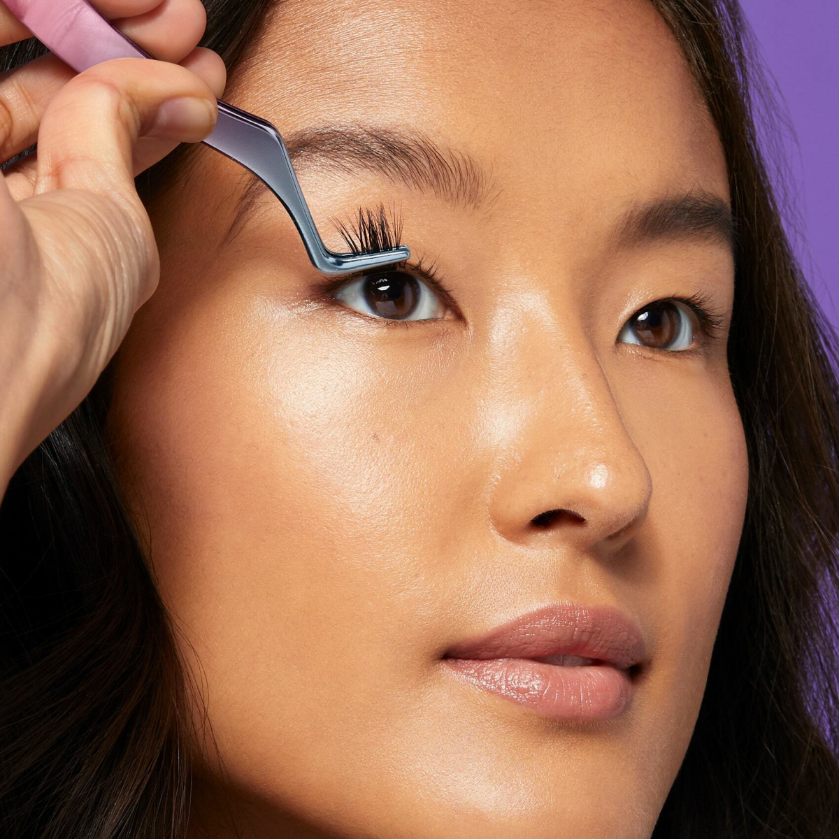 Pinzas Aplicadoras Falscara para Pestañas Postizas - Aplicación Perfecta