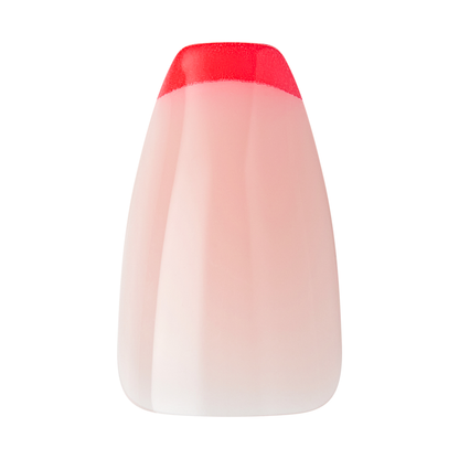 KISS Gel Fantasy Allure Uñas Coffin Flores y Cuadros - All Yours