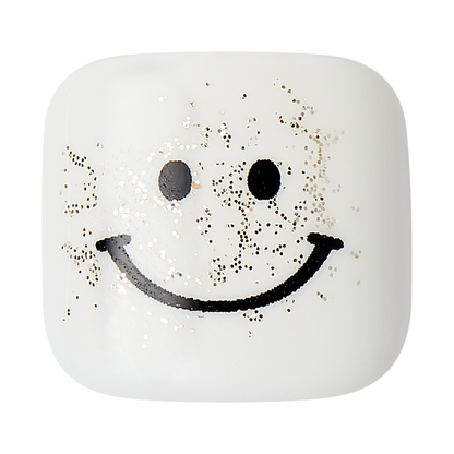 KISS Gel Fantasy Uñas Postizas para Pies en Gel Negro y Blanco - Go With Flow