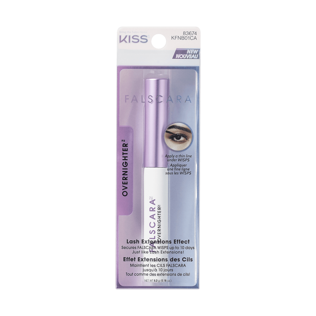 FALSCARA Overnighter Sellador de Pestañas 10-14 Días - Extensiones de Pestañas