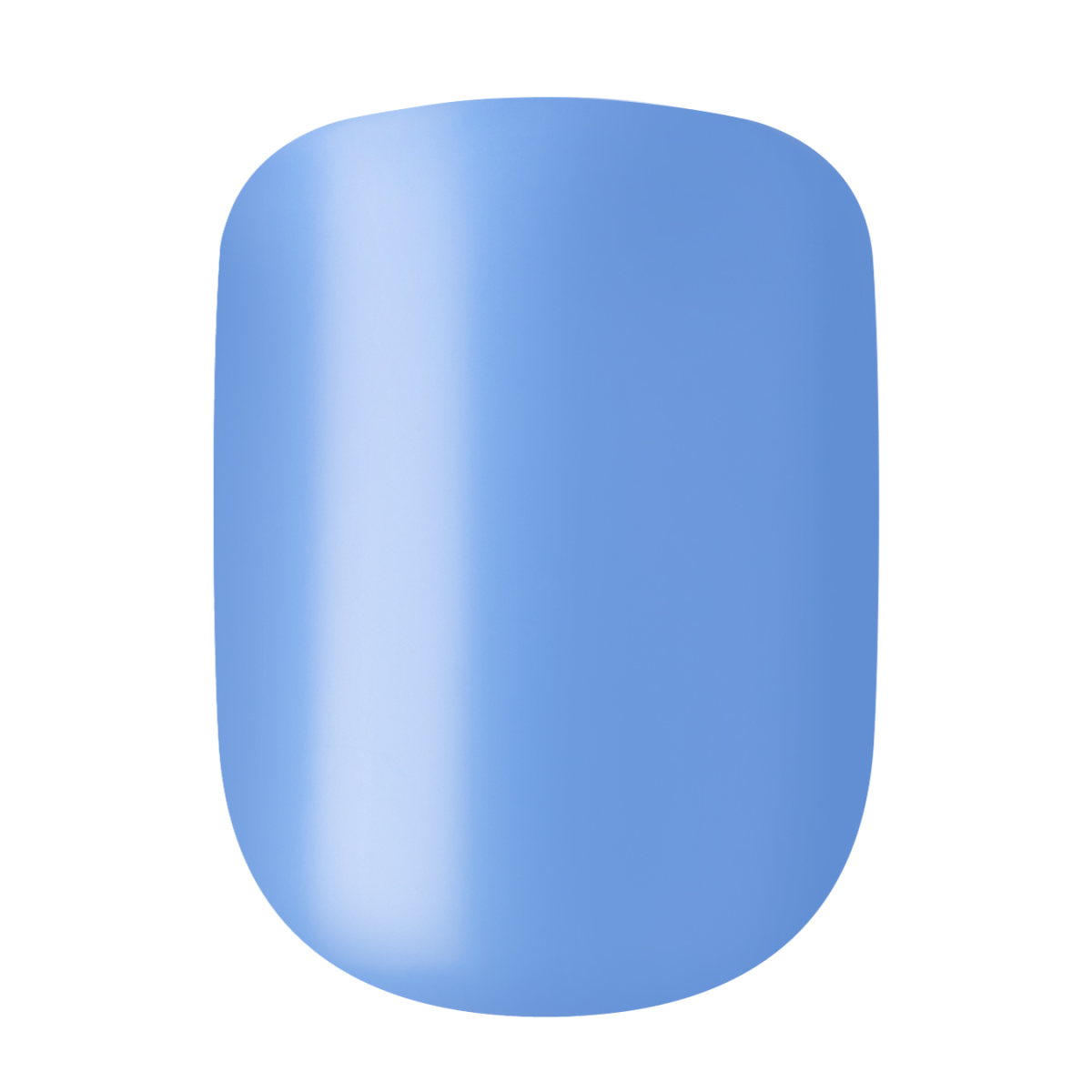 Uñas Press On Azul Claro Kiss - Baby why so Blue