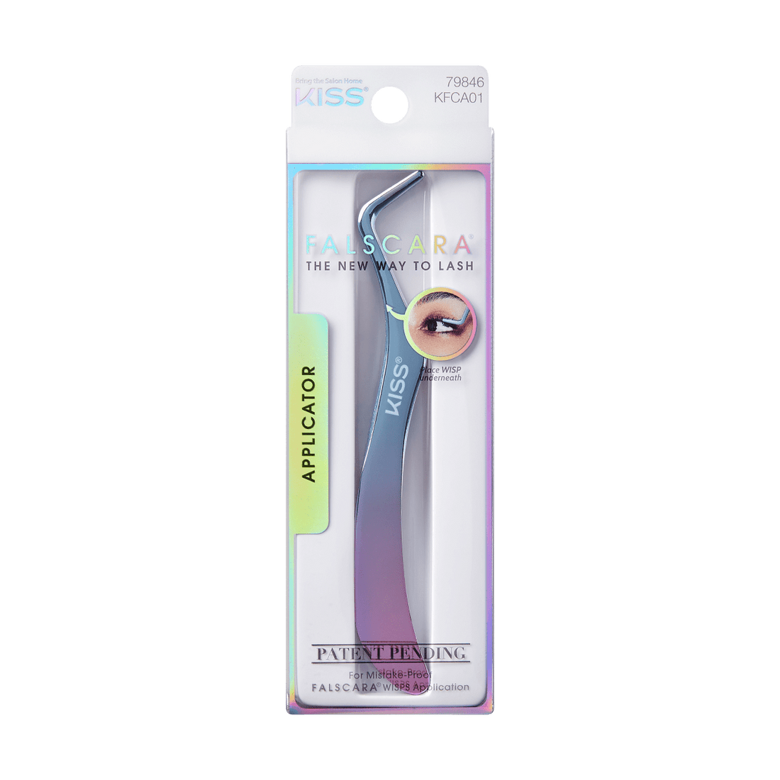 Pinzas Aplicadoras Falscara para Pestañas Postizas - Aplicación Perfecta