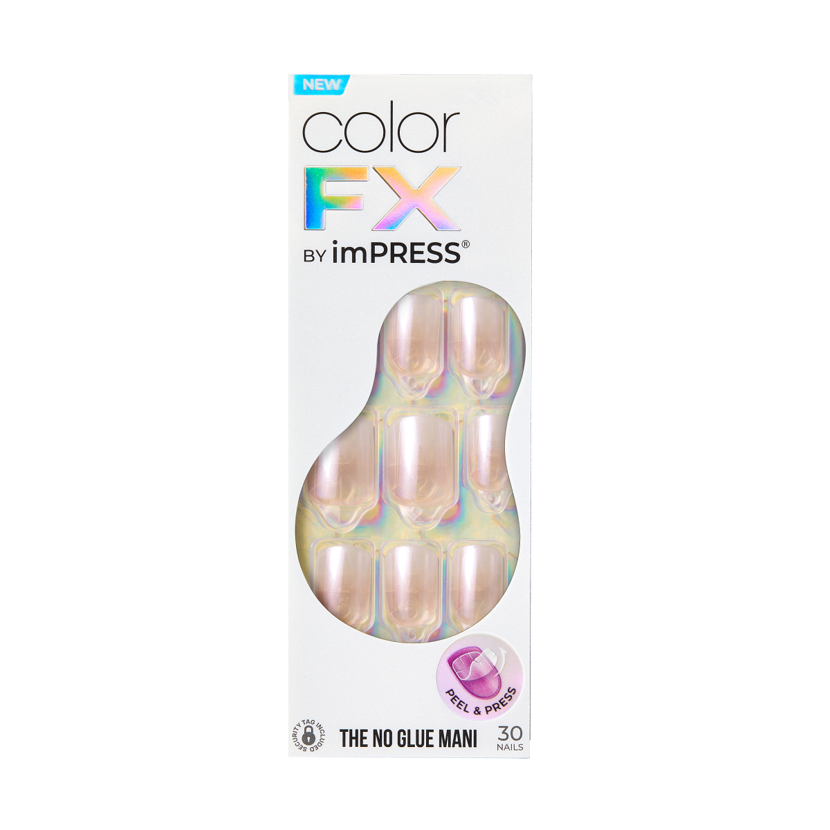 Uñas colorFX by imPRESS Press-On Rosas Brillantes - Connection