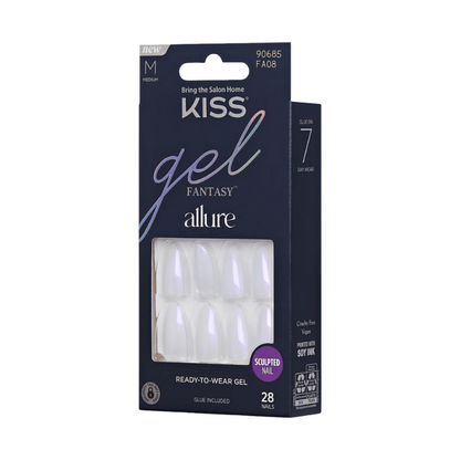 KISS Gel Fantasy Allure Uñas Postizas Tornasol - Influential