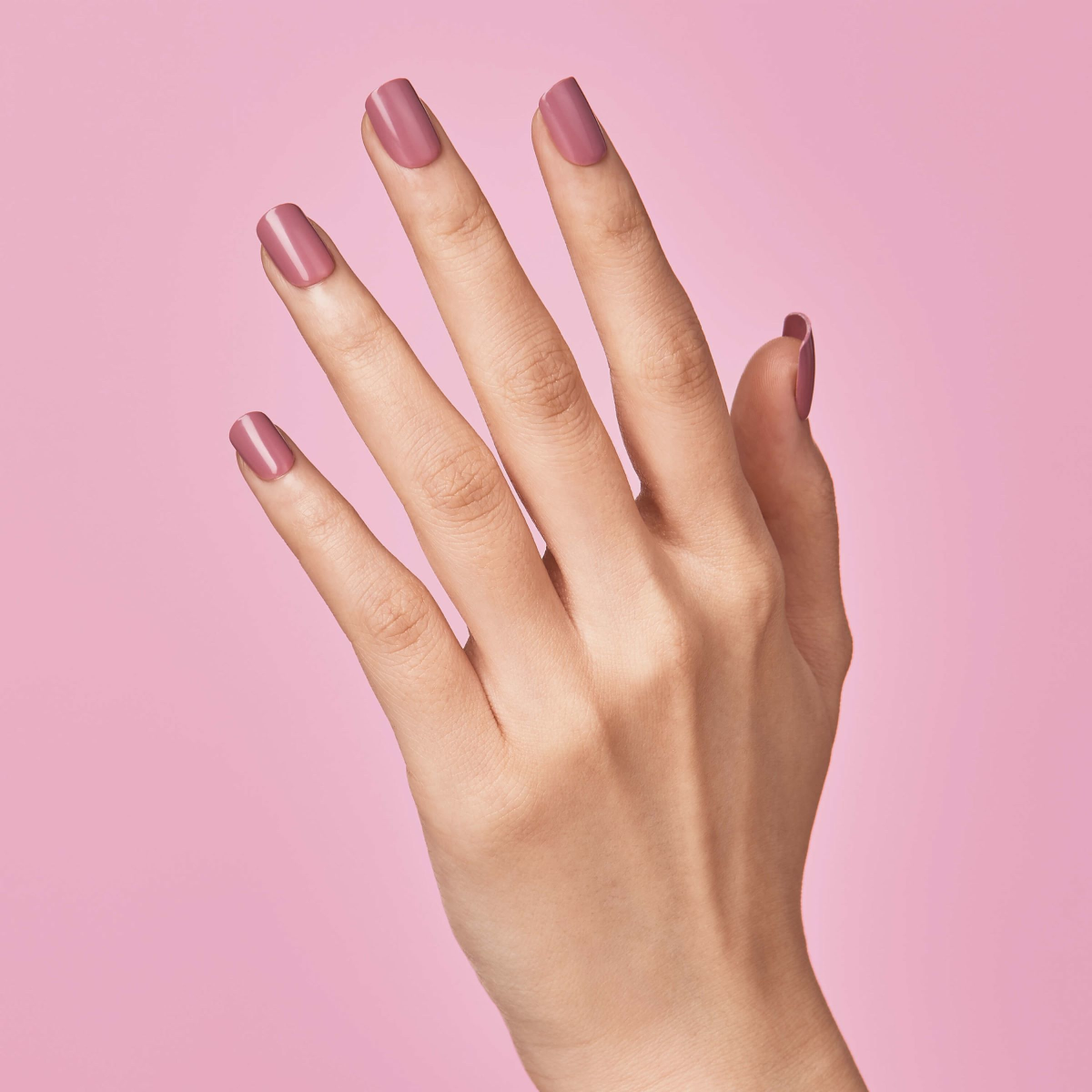 Uñas Press-On Rosa Oscuro - Petal Pink