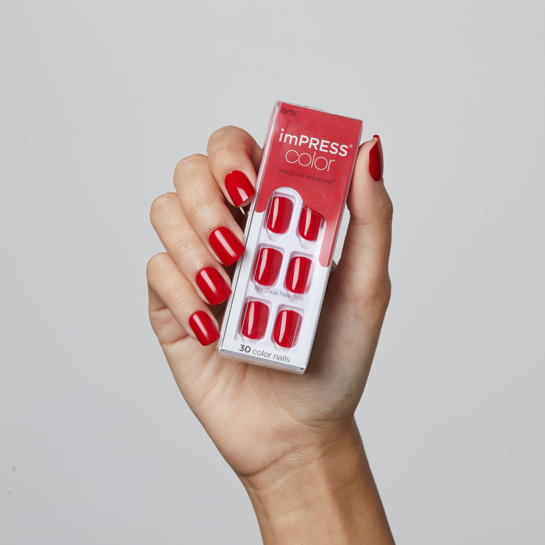 imPRESS Color Press-On Manicure - Reddy or Not