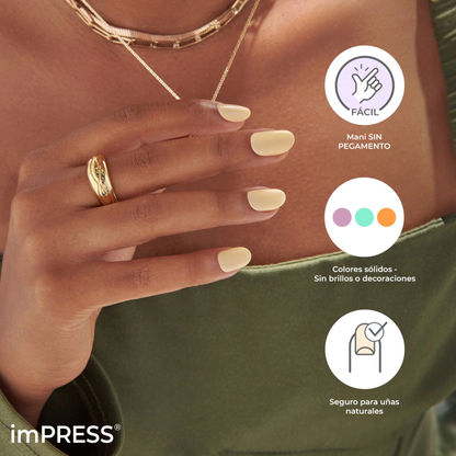 imPRESS Color Press-On Manicure - Picture Purplect