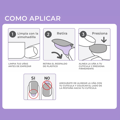 Uñas imPRESS Estilo Francés Press-On - Model