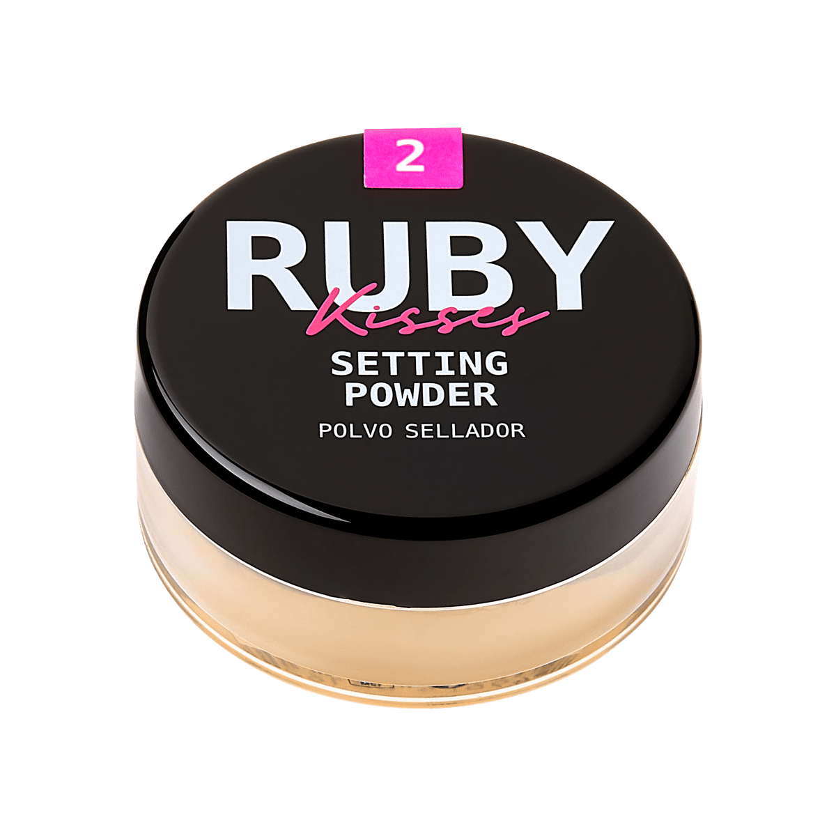 Ruby Kisses &quot;Fix&amp;Forget&quot;Setting Powder Banana