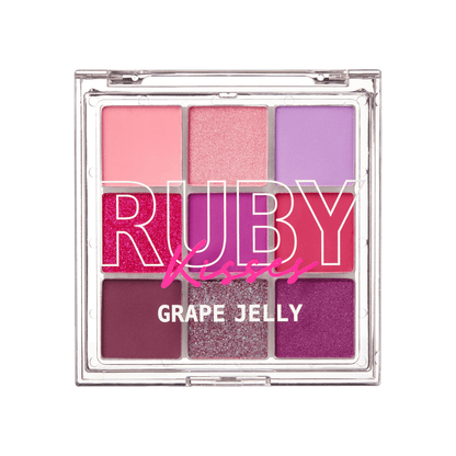Ruby Kisses Makeup Palette - 9 Grape Jelly