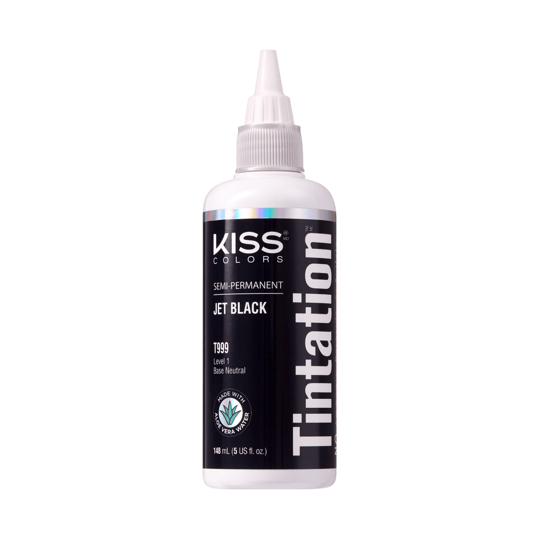 KISS Colors & Care Tintation Semi-Permanent Color - Jet Black
