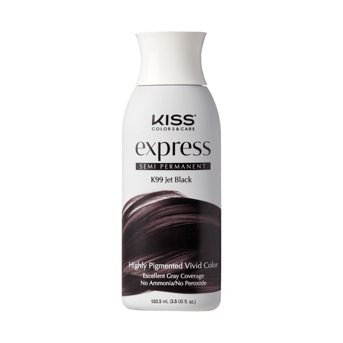 KISS Colors & Care Semi-Permanent Jet Black