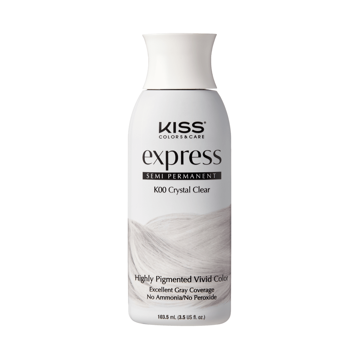 KISS Colors &amp; Care Semi-Permanent-Crystal Clear
