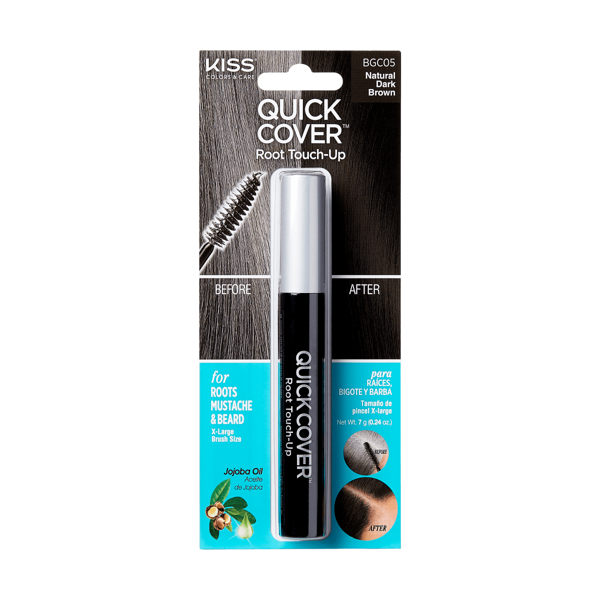 Temp Brush-In - Natural Dark Brown