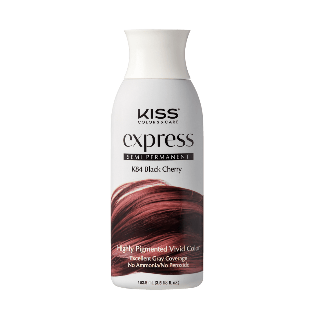 KISS Express Semi-Permanente Negro Cherry - Black Cherry
