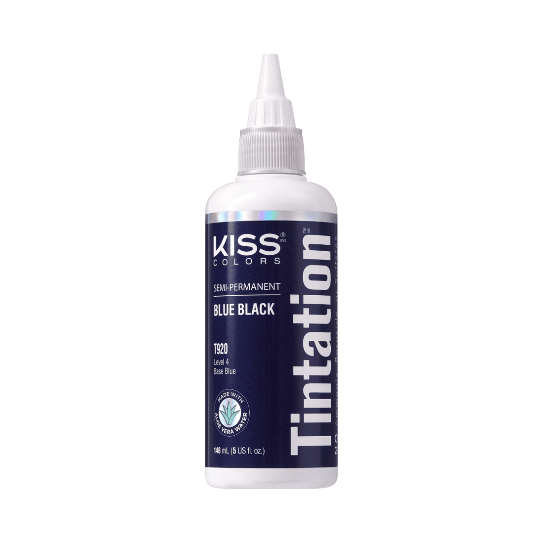 KISS Colors & Care Tintation Semi-Permanent Blue Black